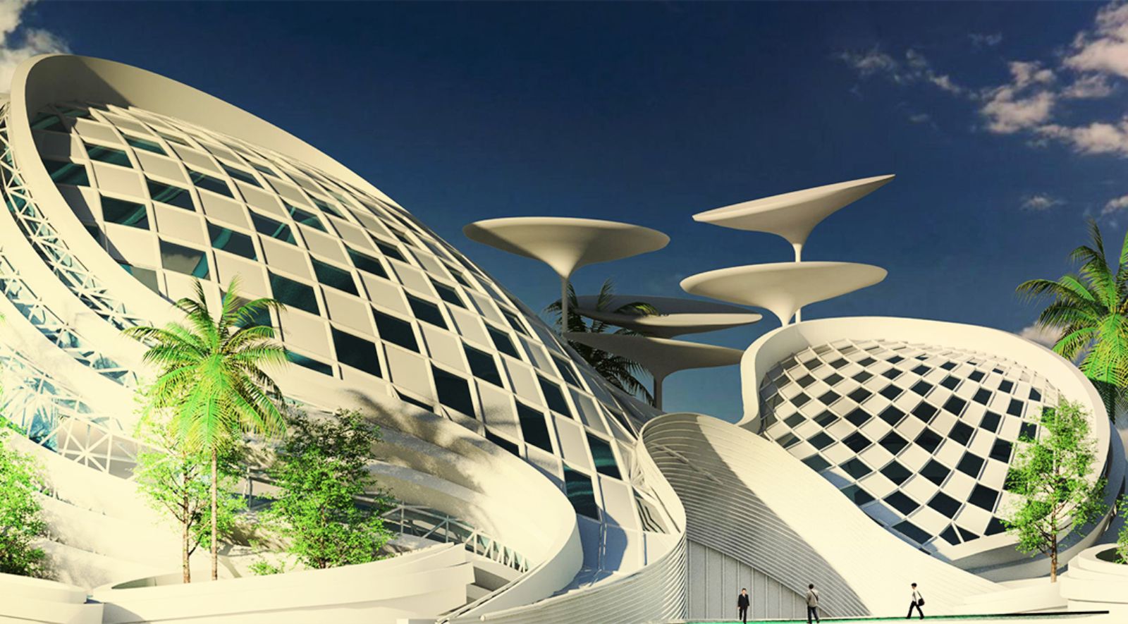 Convention Center in Cairo by Mohamed Elbangy | A As Architecture