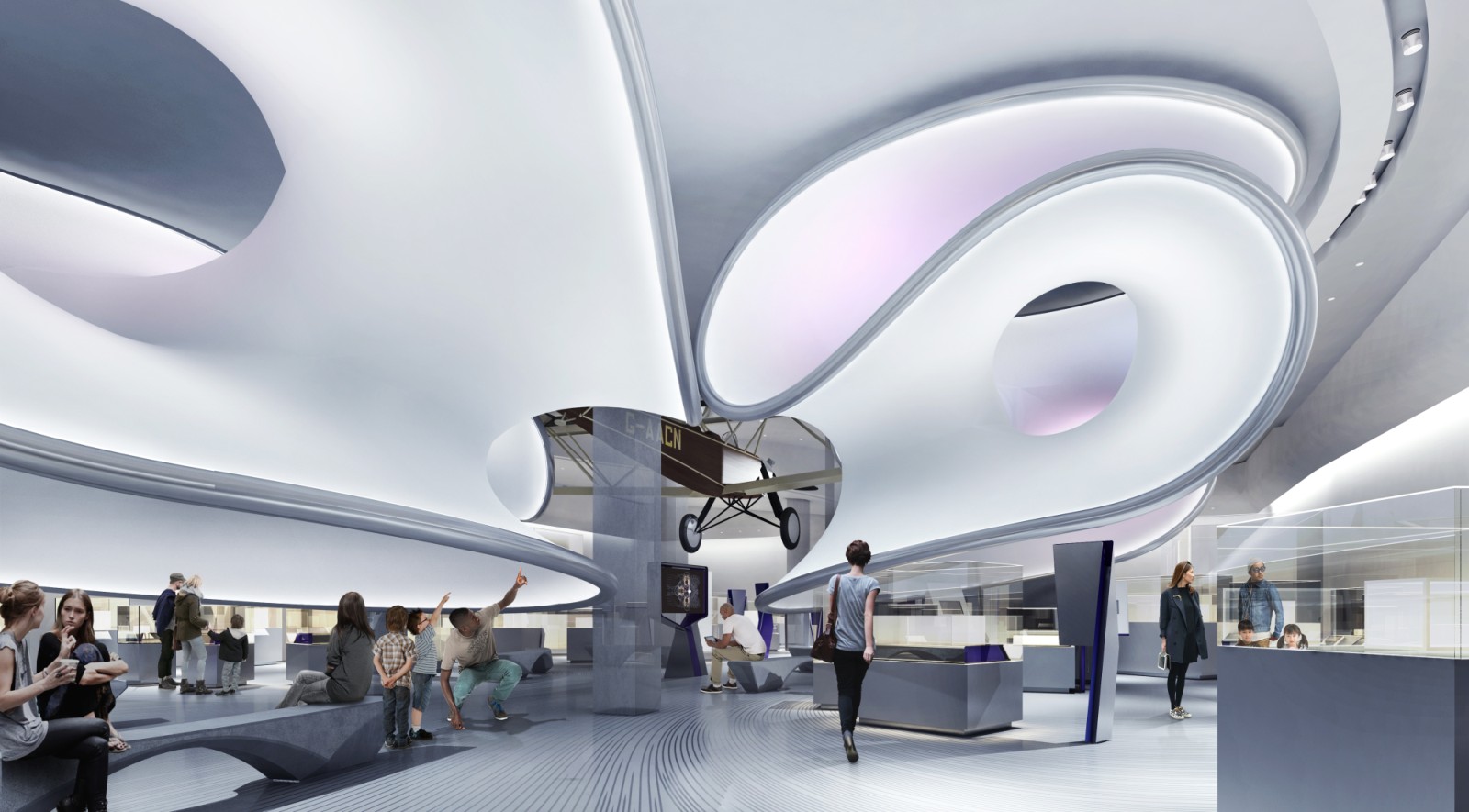 Mathematics Gallery Science Museum by Zaha Hadid | A As Architecture
