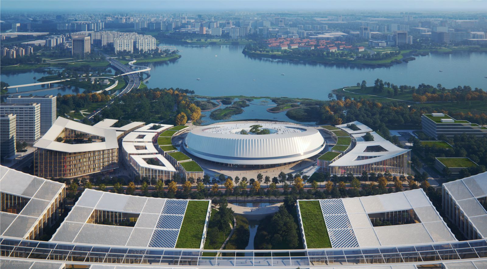 Pujiang New Town Civic Center