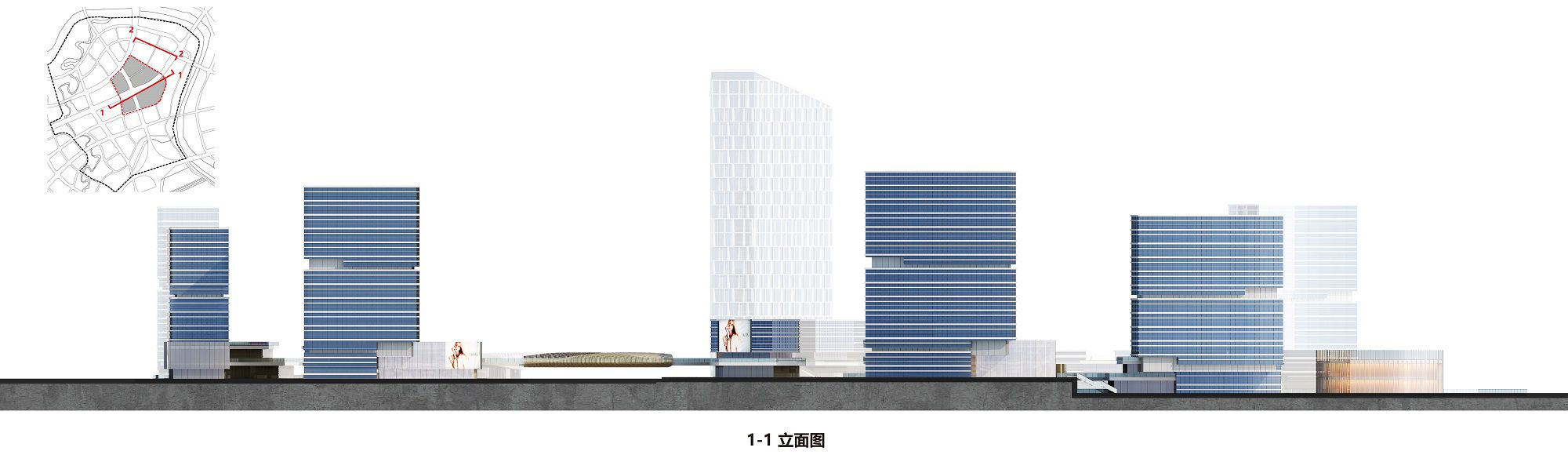 Chongqing Liangjiang Yuzui OPN Area Concept Planning & TOD Central Area Urban Design