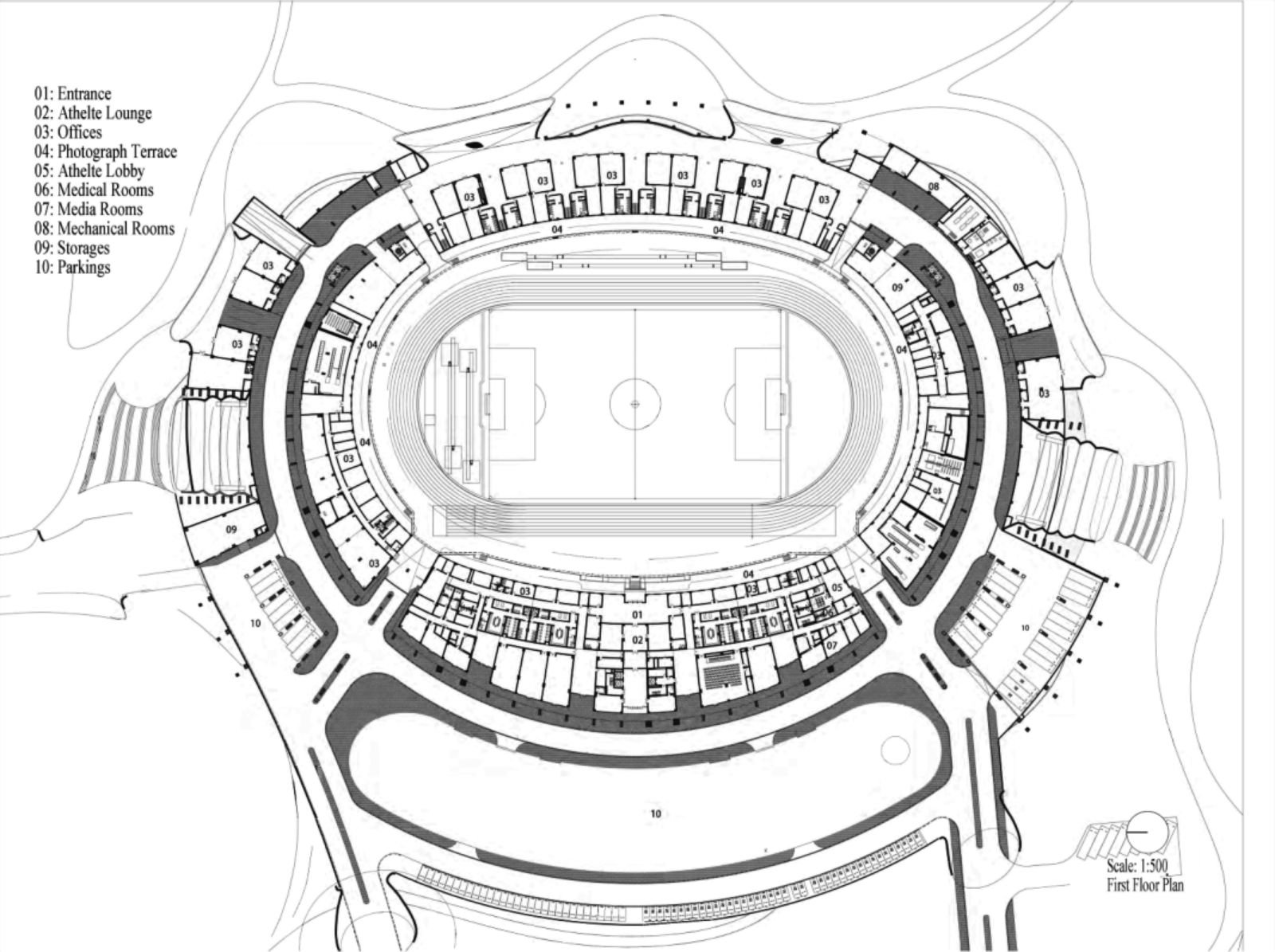 Stadium of Quzhou Sports Park