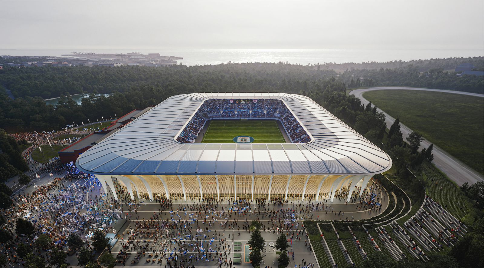 new Aarhus Stadium