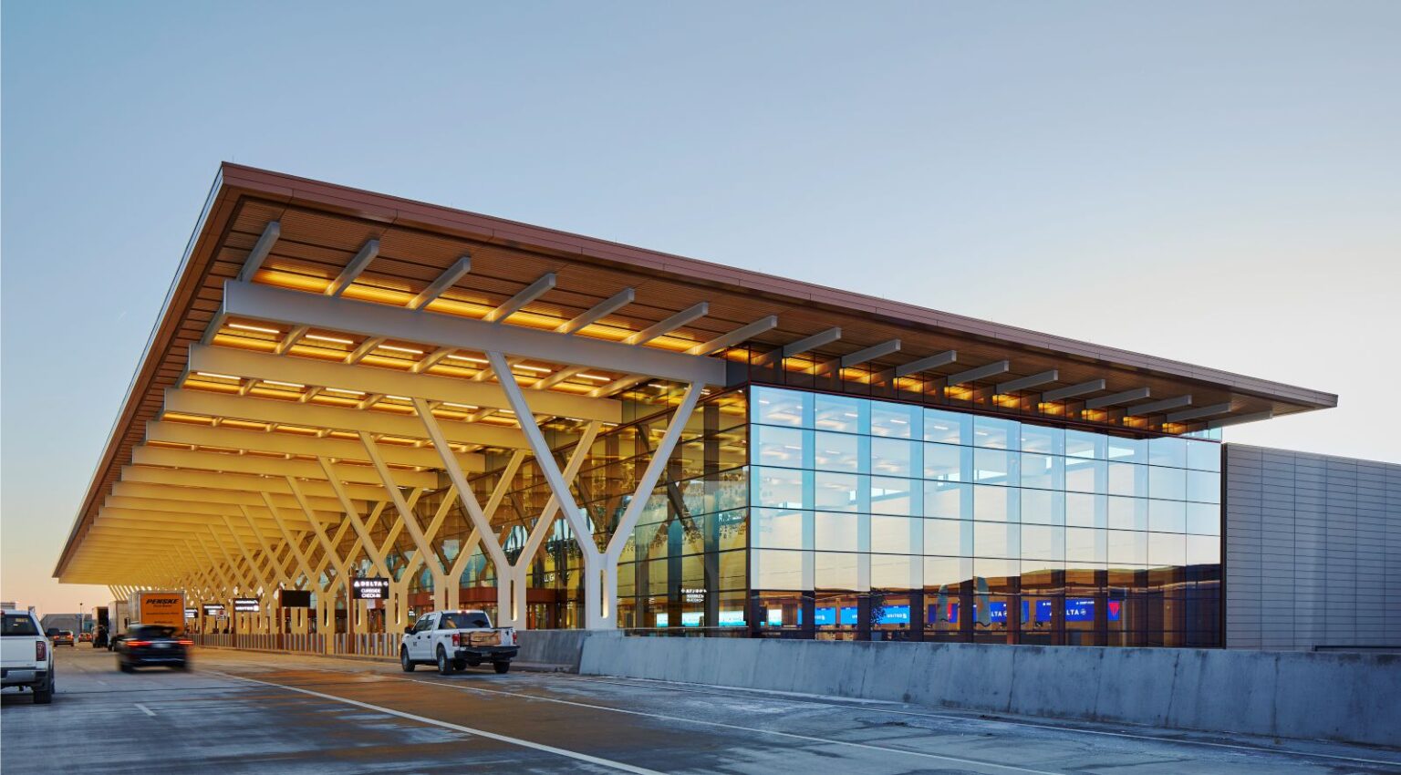 Kansas City International Airport New Terminal By SOM Aasarchitecture   Kansas City International Airport New Terminal By SOM 00 1536x850 