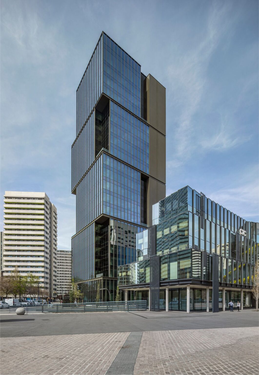 GCA Architects completes the Office Tower in Plaza Europa 34 ...