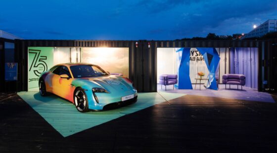 Porsche pavilions