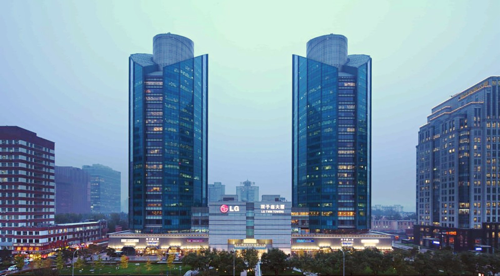 Beijing's Huijing Twin Towers