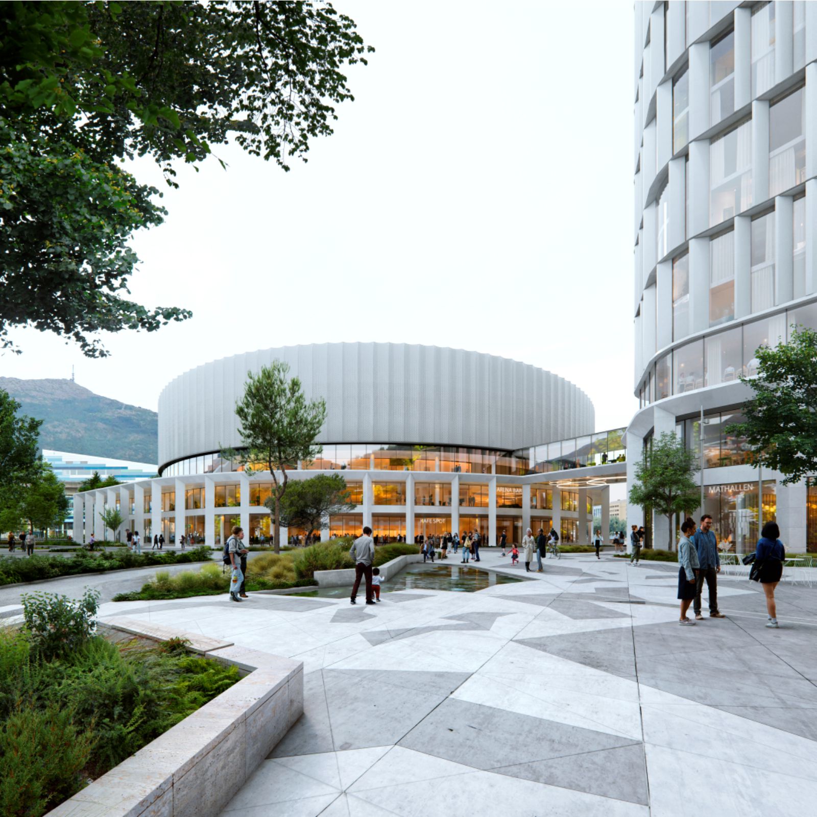 new multi-arena in Bergen