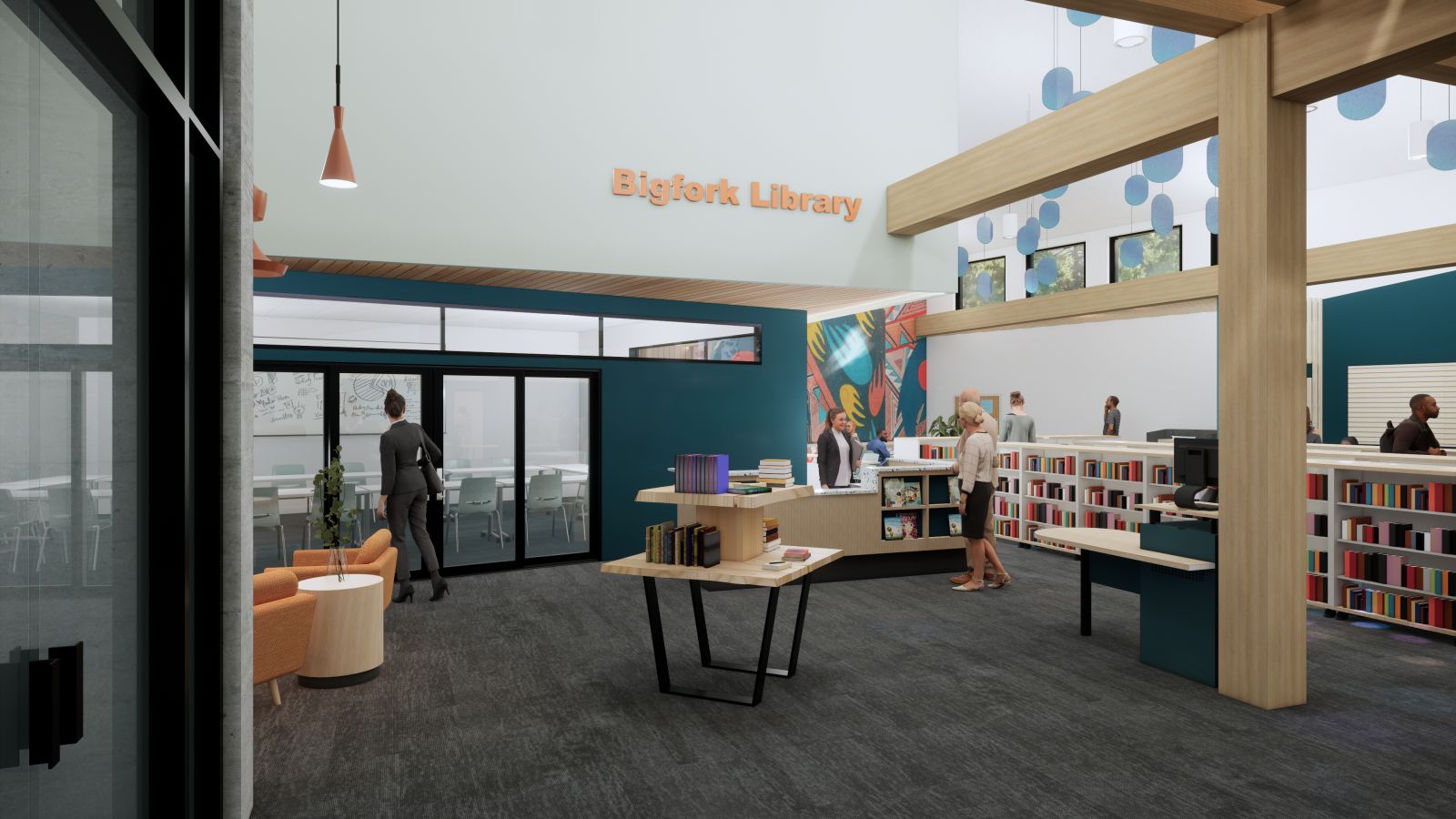 Flathead County ImagineIF Bigfork Library