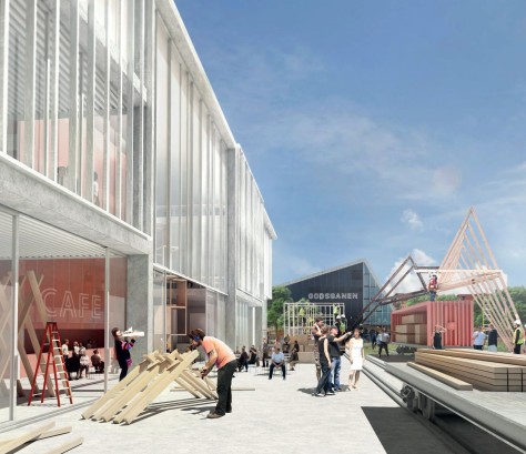 new school of architecture in Aarhus