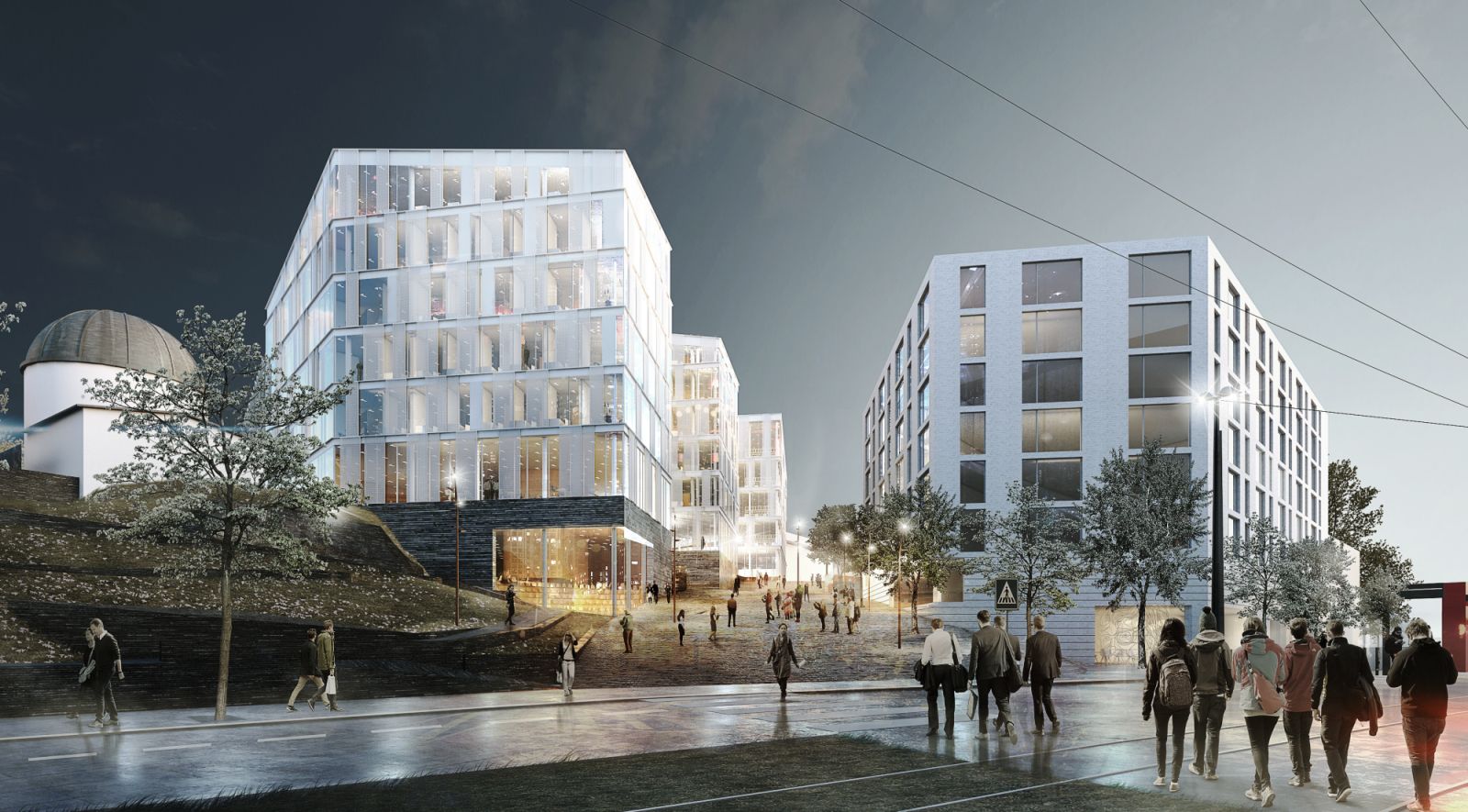 new Energy and Technology building to Bergen