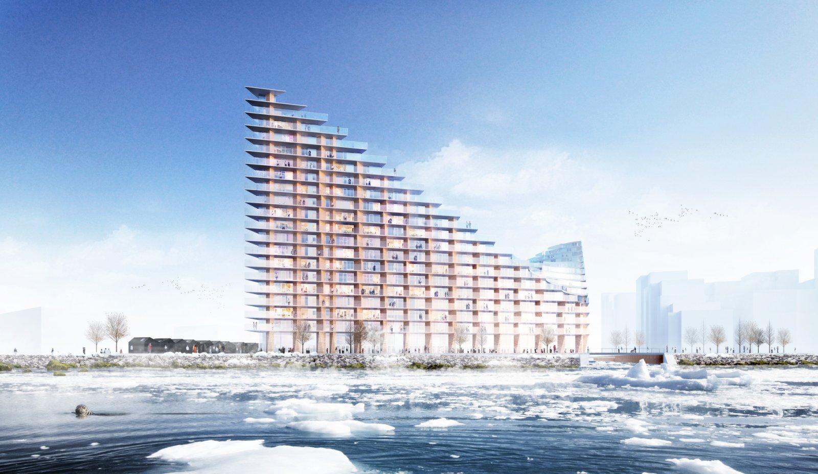 new urban development of Aarhus