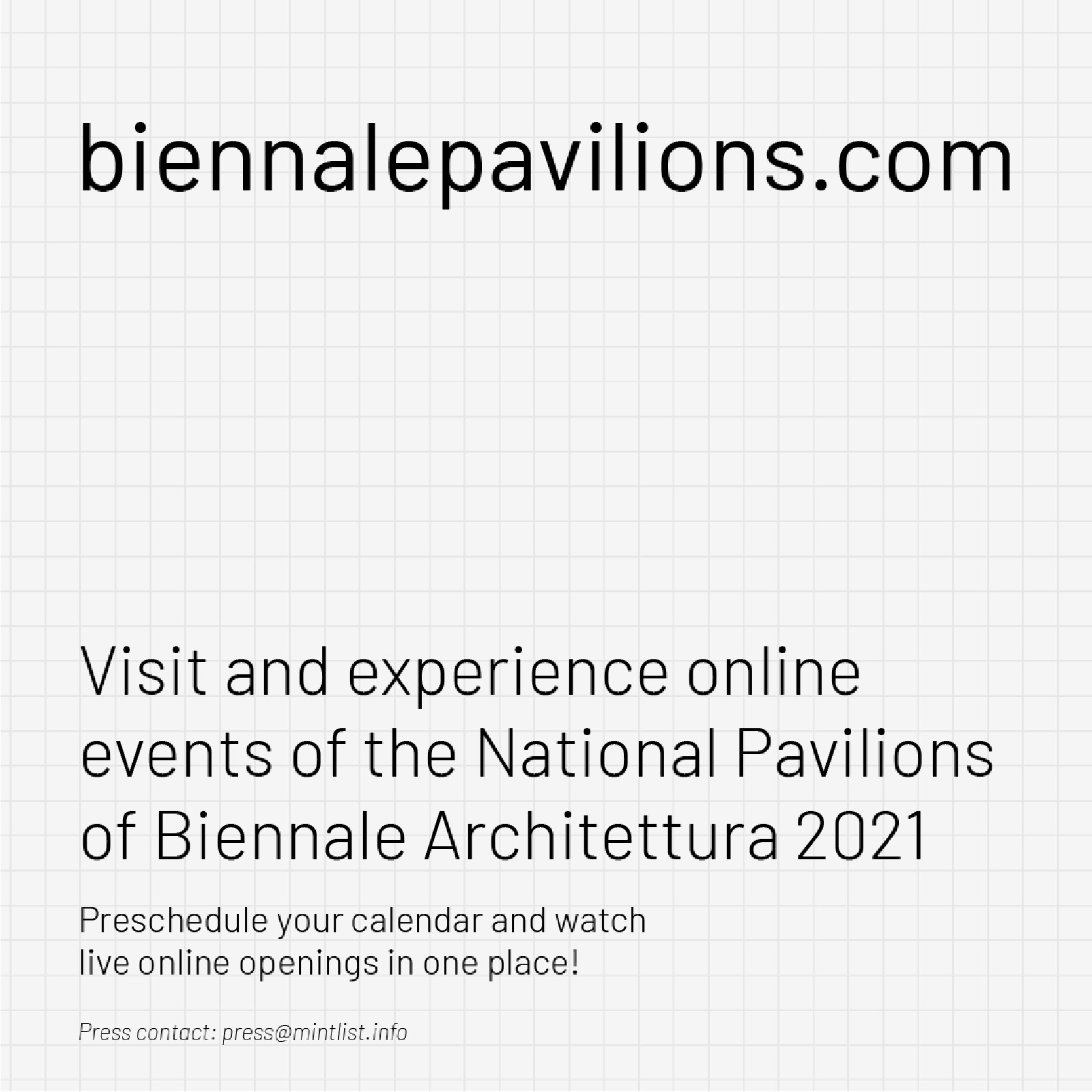 Biennale Pavilions online