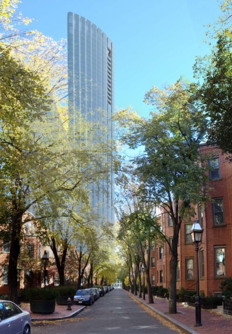 tallest residential building in Boston