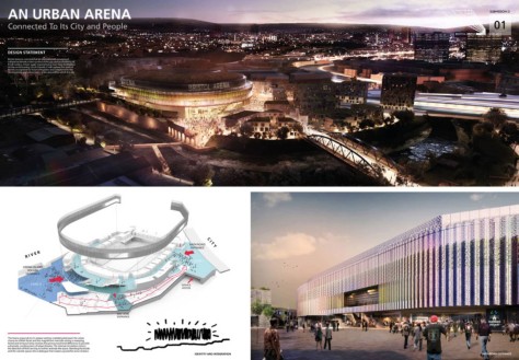 Bristol Arena Shortlisted Designs