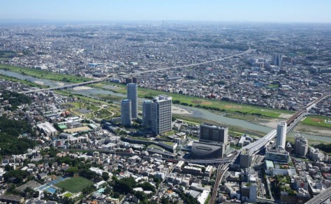 urban regeneration in Futako Tamagawa