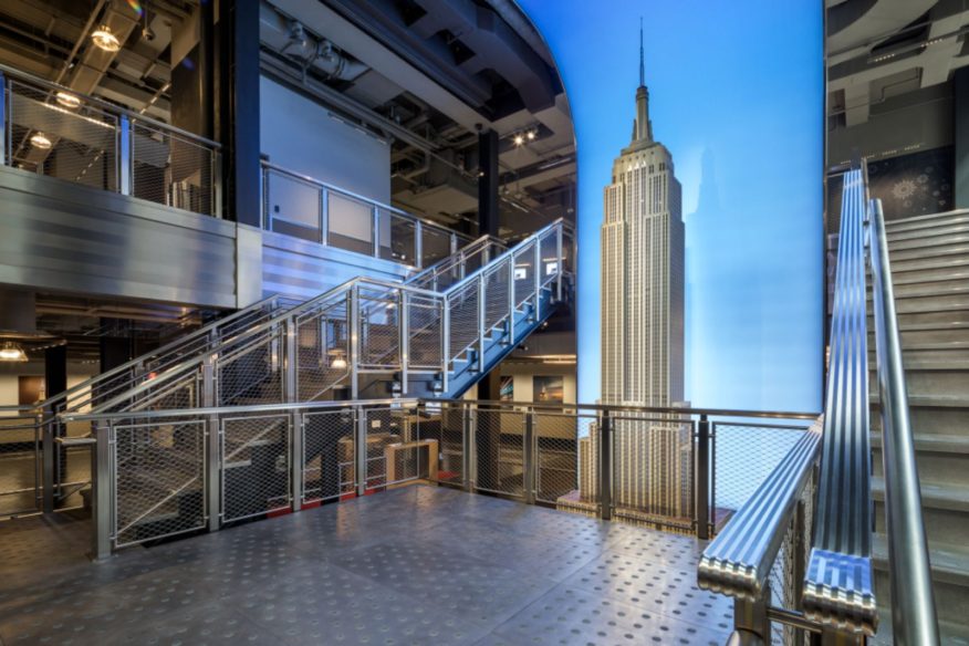 ESB New Entrance, Grand Lobby, and Staircase