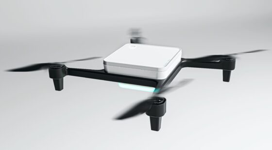 Flying Drone Blanke