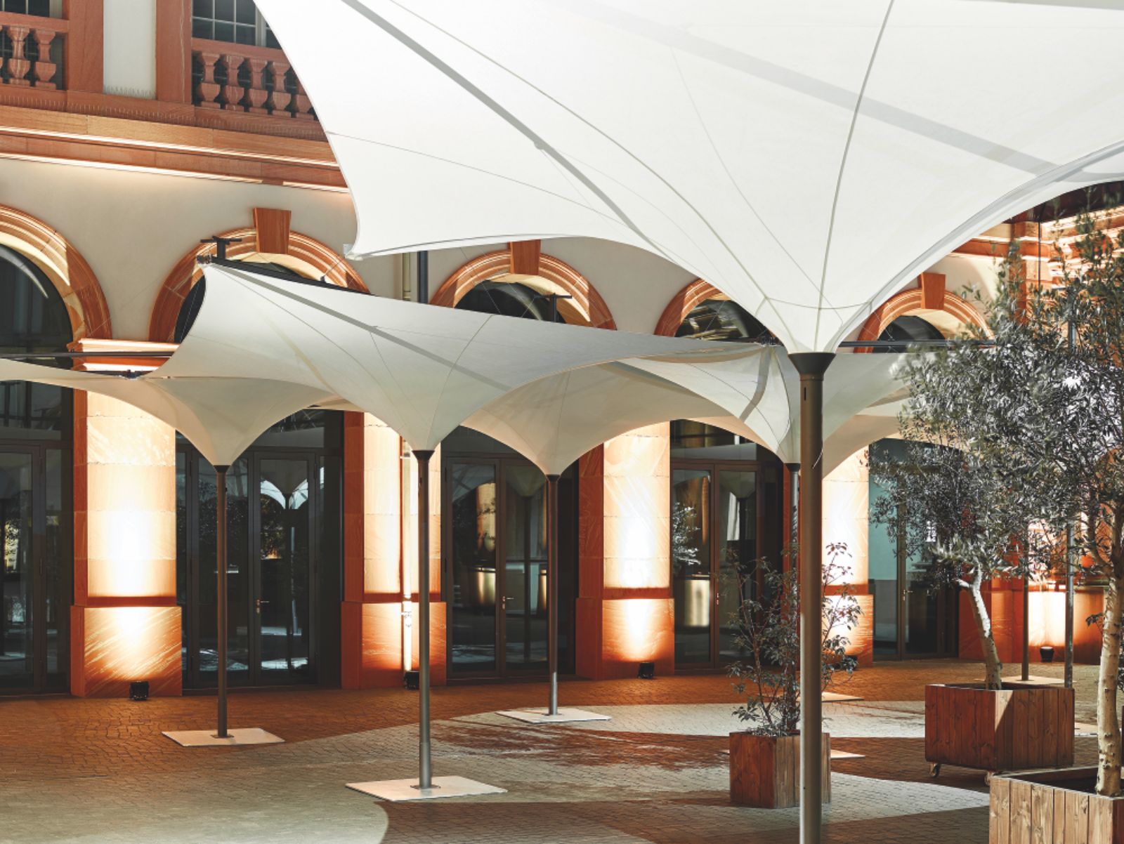 canopy system at Frankfurt design festival