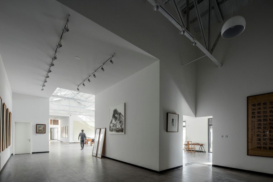 Hall within cloud-Art studio