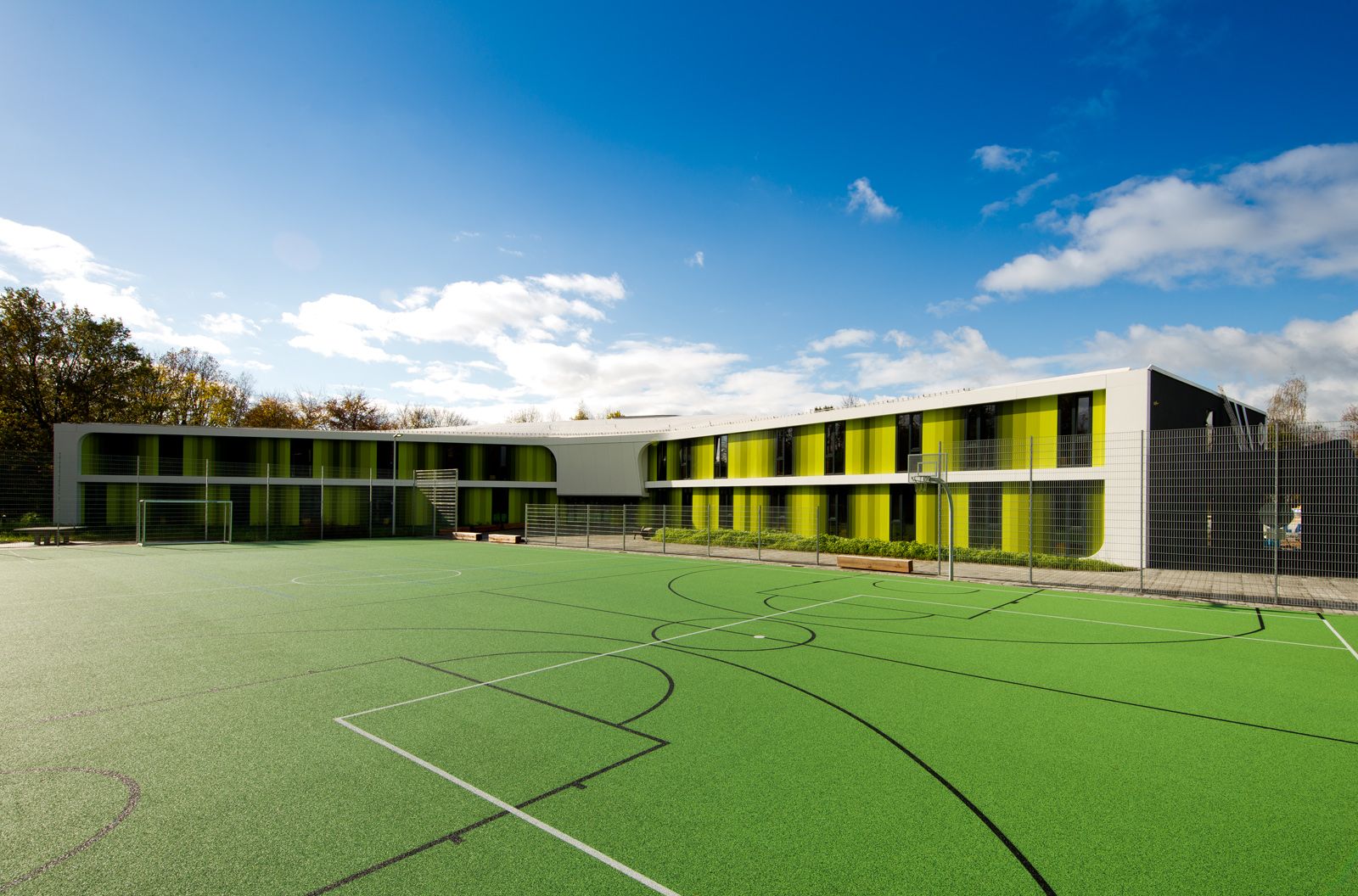 Спортивное общежитие. Интегрированное здание. Youth Hostel. Lava, Германия. Architecture Modules of Youth Hostels.