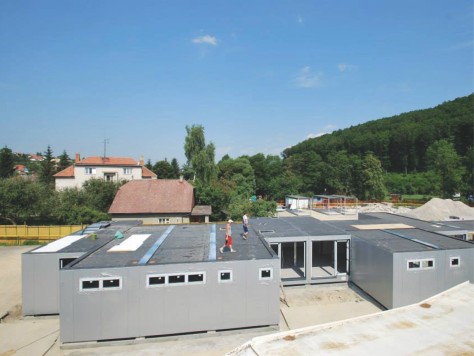 Modular Cafeteria in Vizovice