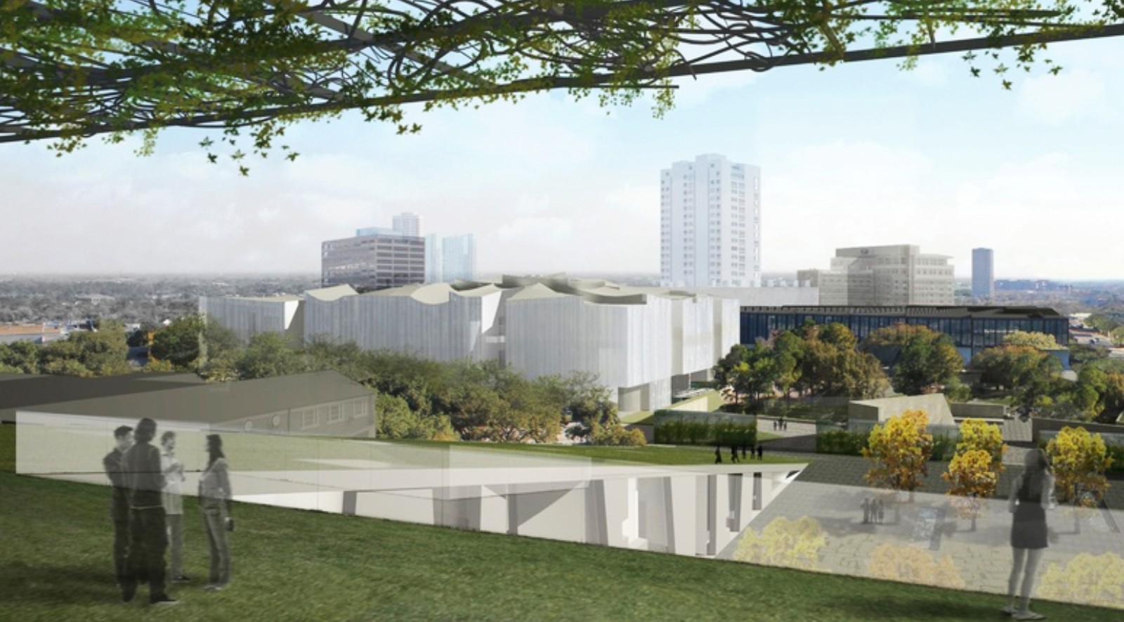 New campus of Museum of Fine Arts in Houston