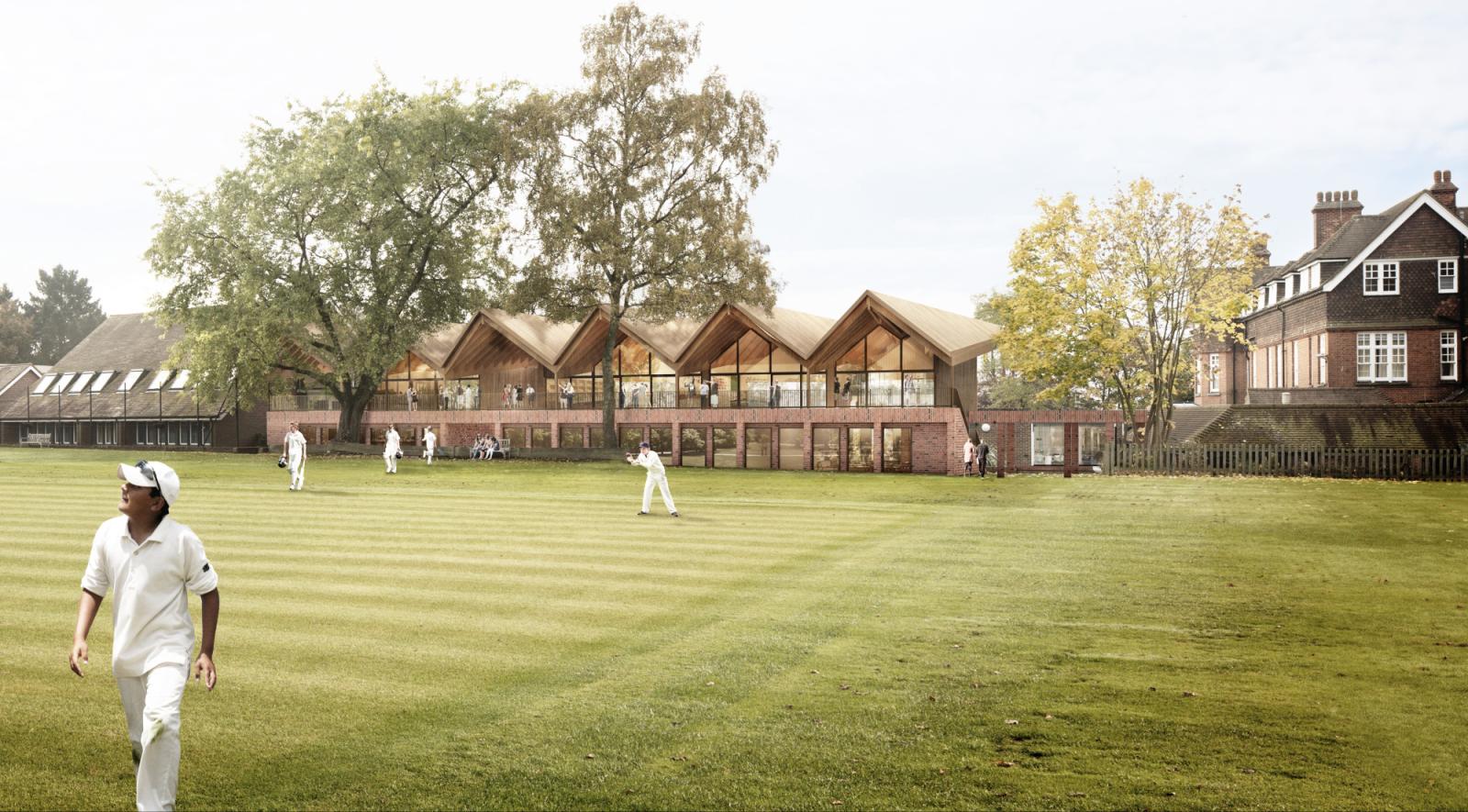 New Cranleigh School Classrooms and Cricket Pavilion Push Boundaries