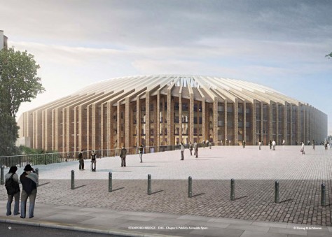 New Stamford Bridge stadium