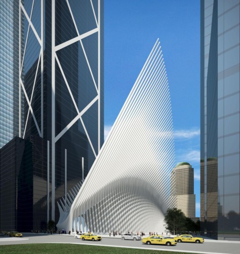 New WTC Terminal Station for Path Service
