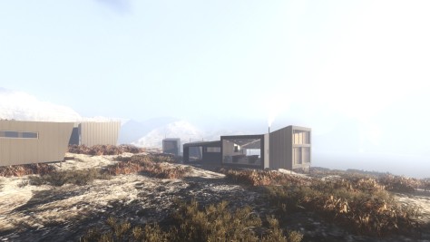 Nye Skåpet Mountain Lodges in Soddatjørn