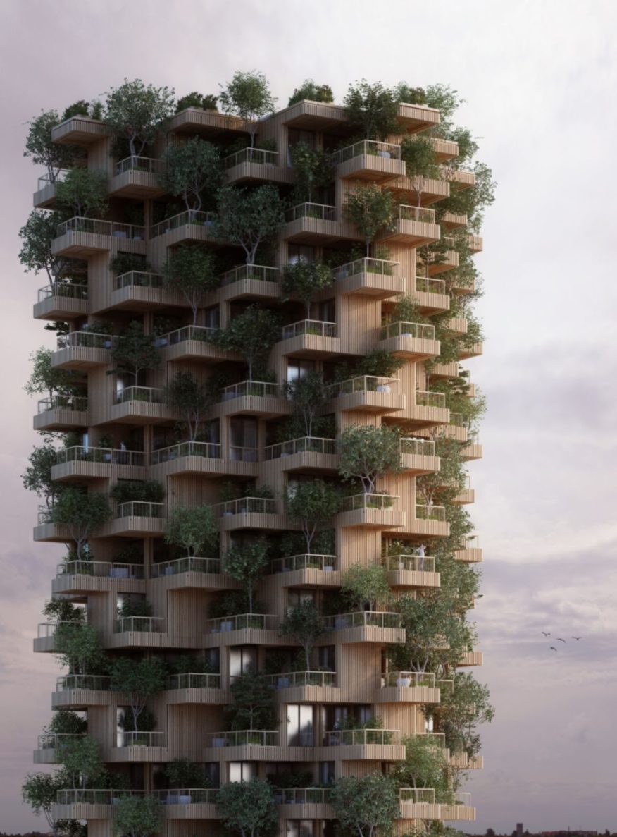 natural highrise tower
