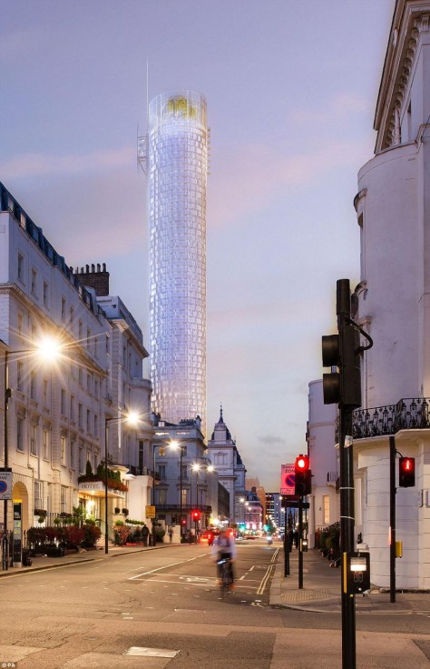 new elegant-cylindirical skyscraper for London