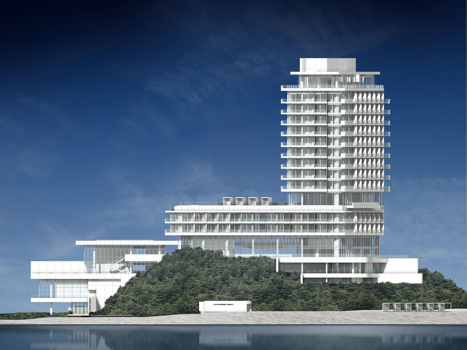 Richard-Meier-Partners-Completes-the-New-Seamarq-Hotel-in-South-Korea ...