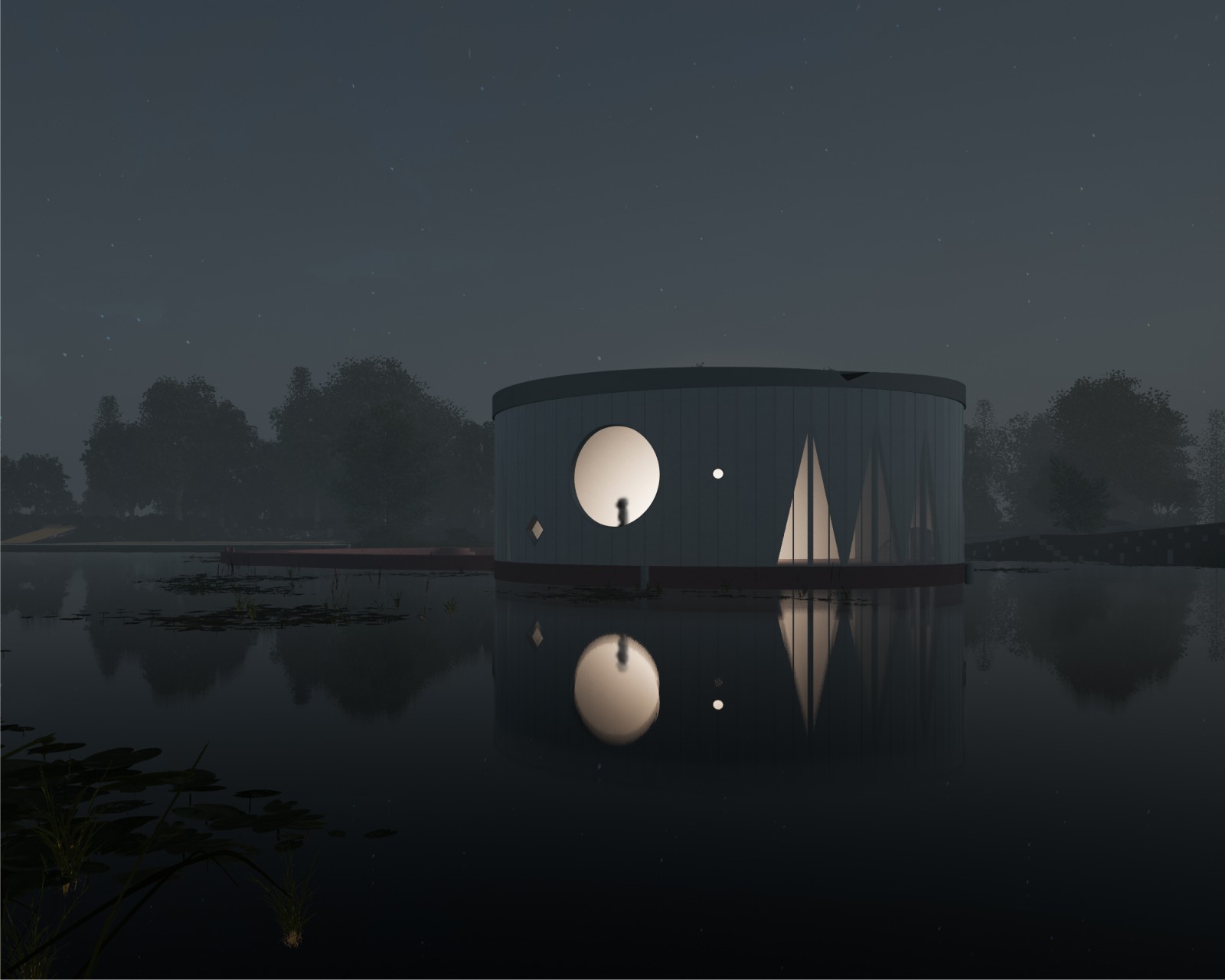 Floating Art Pavilion