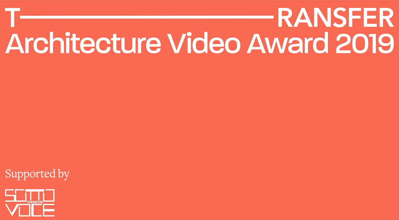 Architecture Video Award