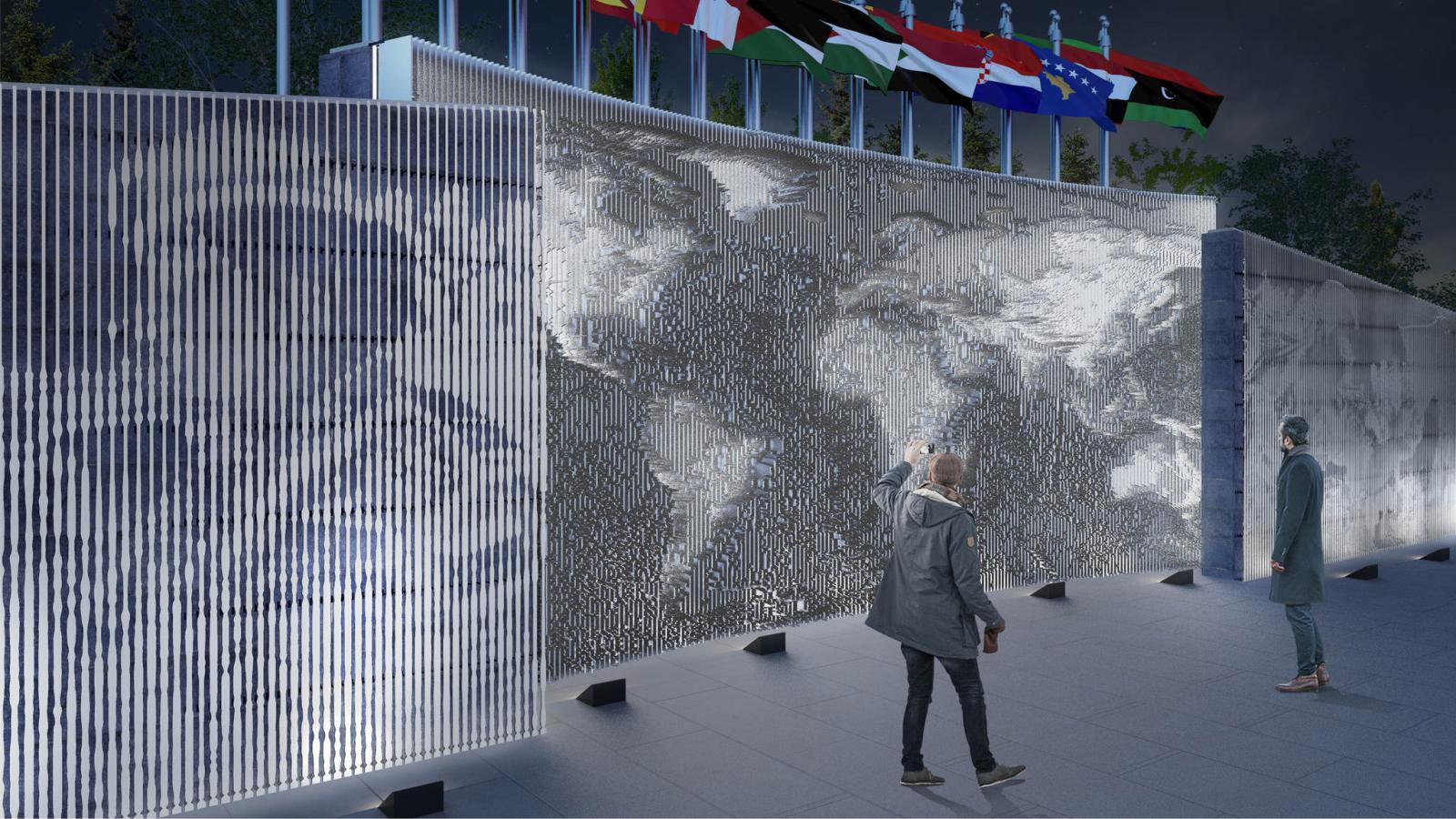 UN Square Murals
