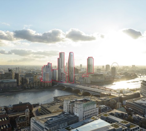 tall buildings planned for London