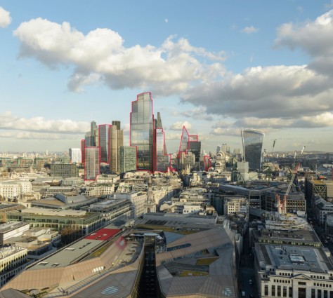 tall buildings planned for London