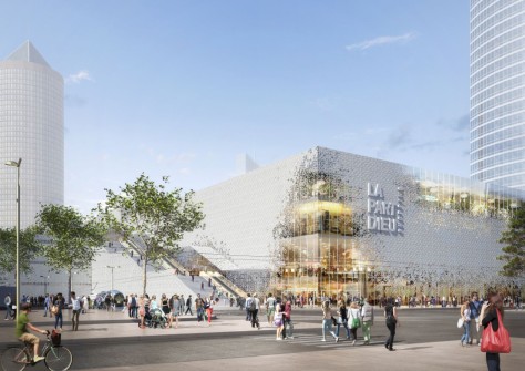 Transformation of shopping centre Part-Dieu in Lyon