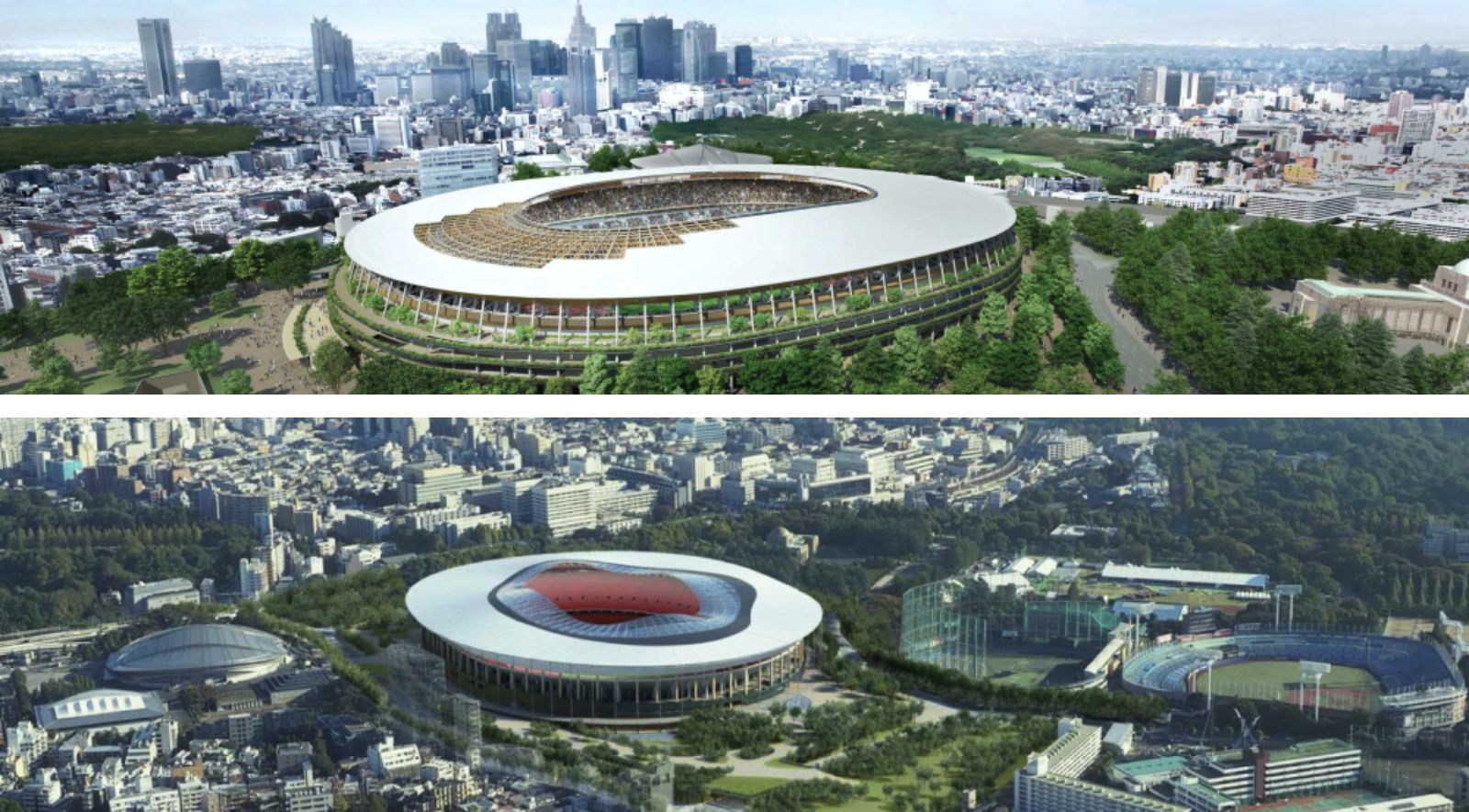 Two new Olympic stadium