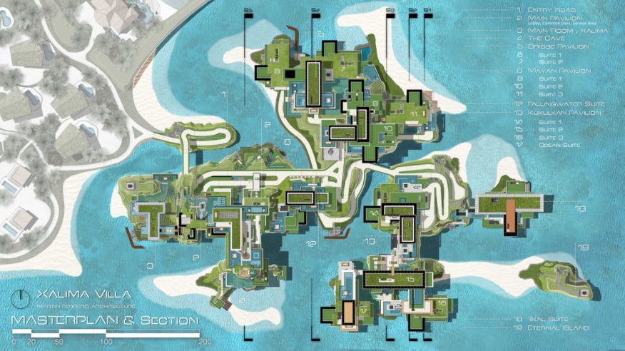 xalima island house plan