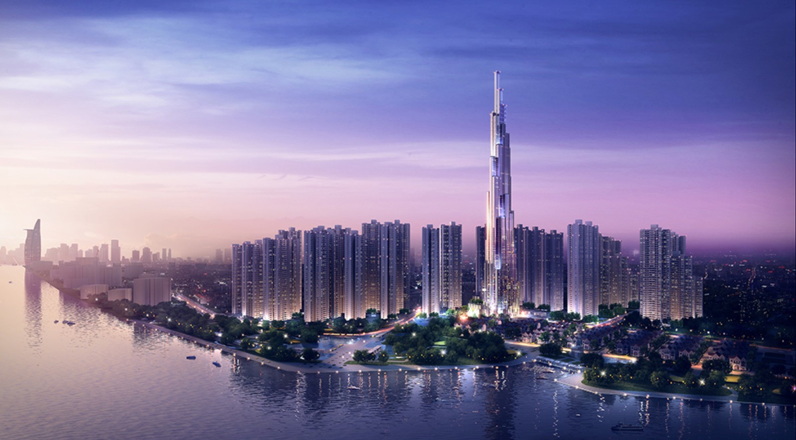 tallest landmark building in Vietnam