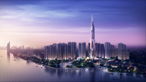 tallest landmark building in Vietnam