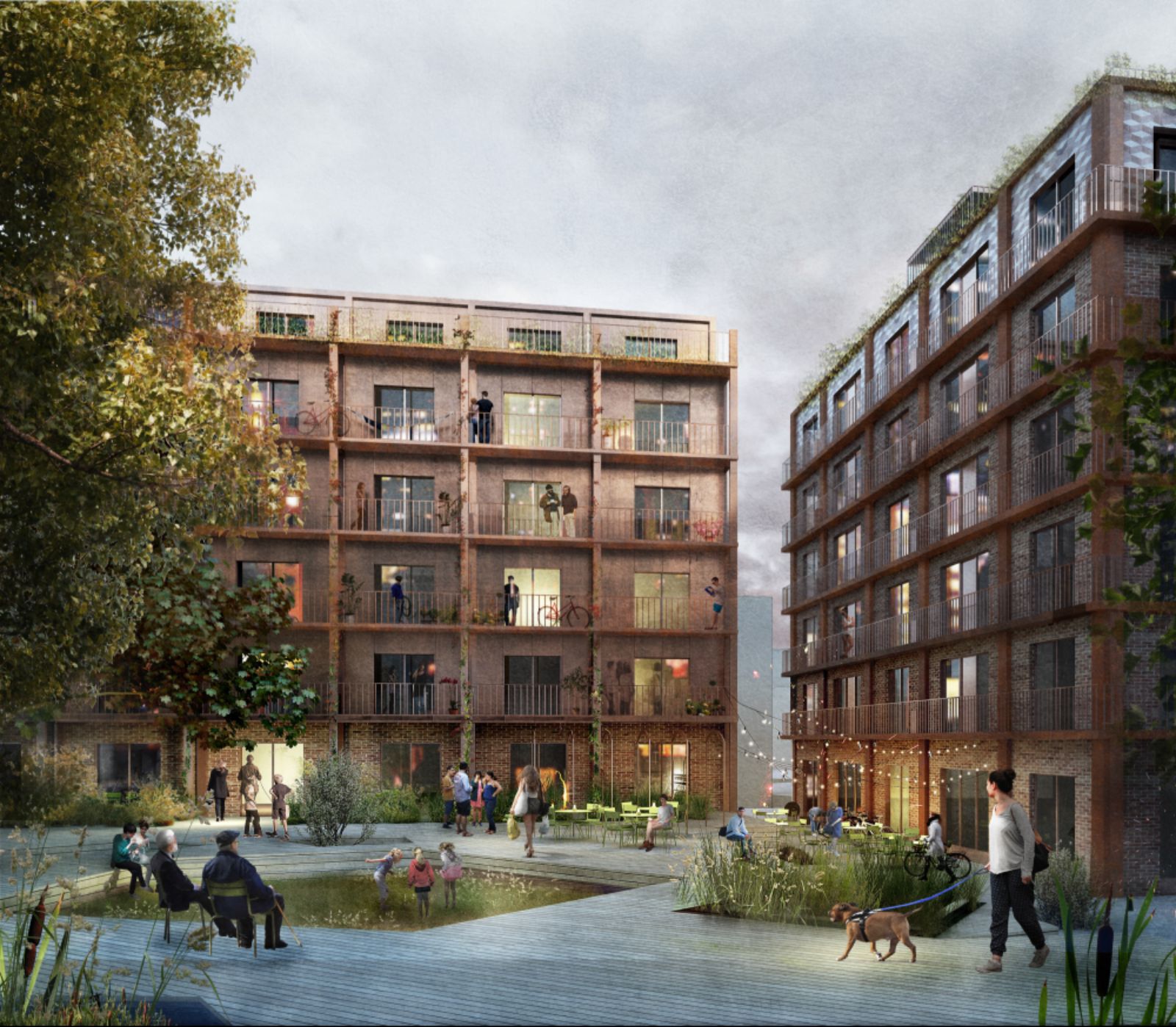 green housing project in Stockholm Royal Seaport