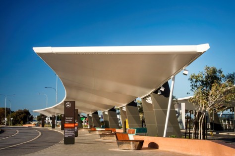 Winged Canopies for Perth Airport