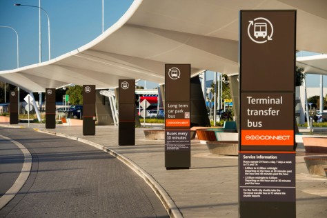 Winged Canopies for Perth Airport